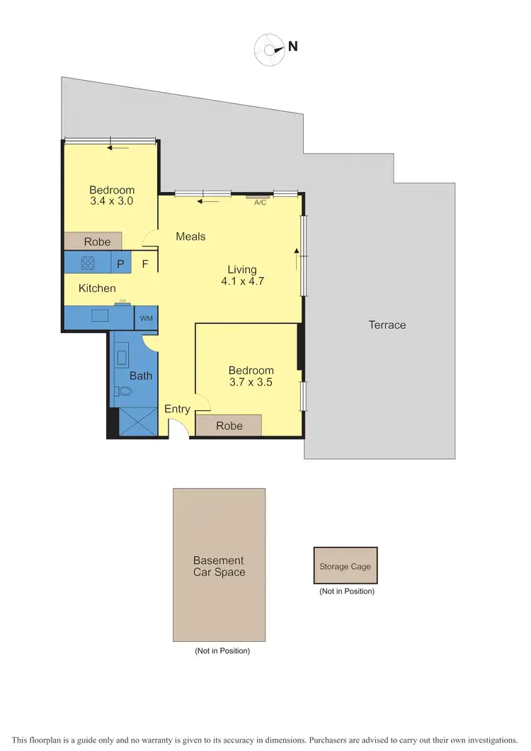 Floorplan of Homely apartment listing, 408/138 Camberwell Road, Hawthorn East VIC 3123