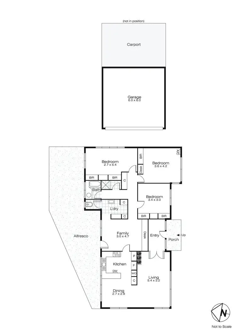 Floorplan of Homely house listing, 28 Park Street, Wendouree VIC 3355