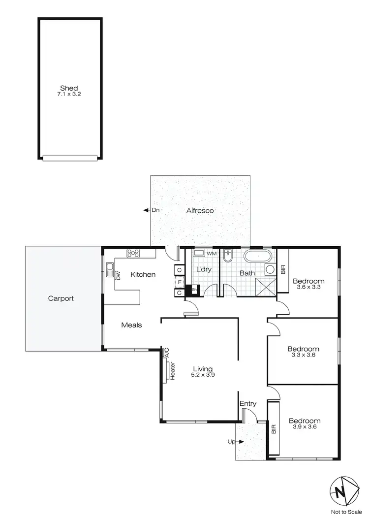 Floorplan of Homely house listing, 29 Grandview Grove, Wendouree VIC 3355