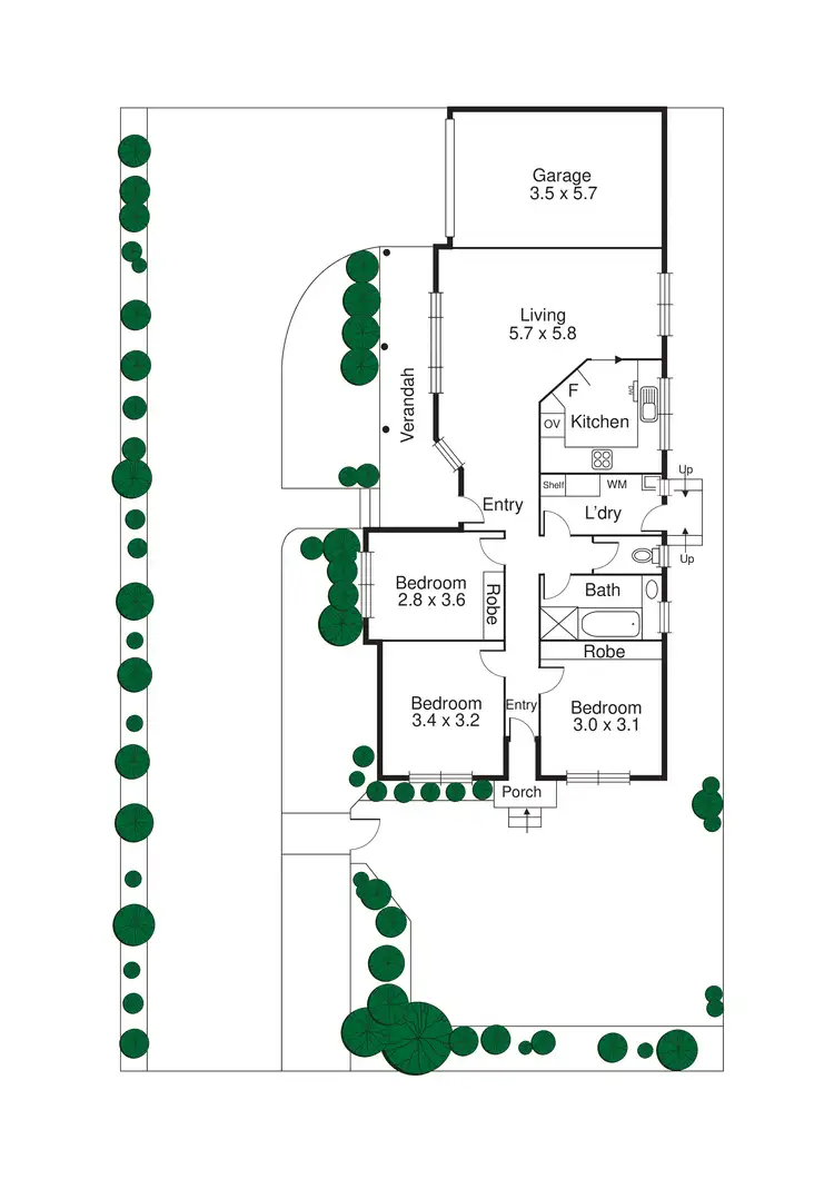 Floorplan of Homely unit listing, 1/52 Gardenvale Road, Caulfield South VIC 3162