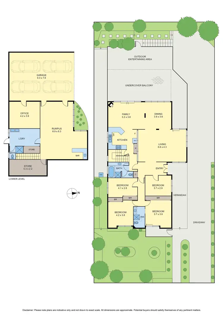Floorplan of Homely house listing, 183 Church Road, Doncaster VIC 3108