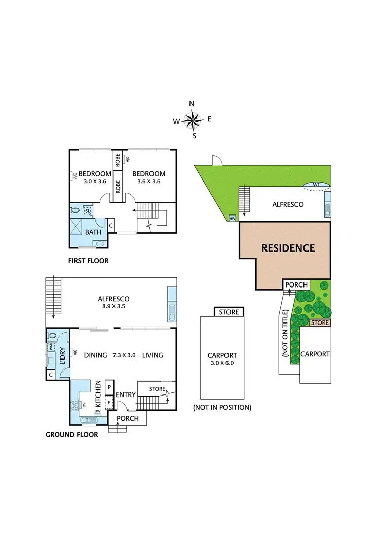 Floorplan of Homely unit listing, 4/21 Cecil Street, Eltham VIC 3095