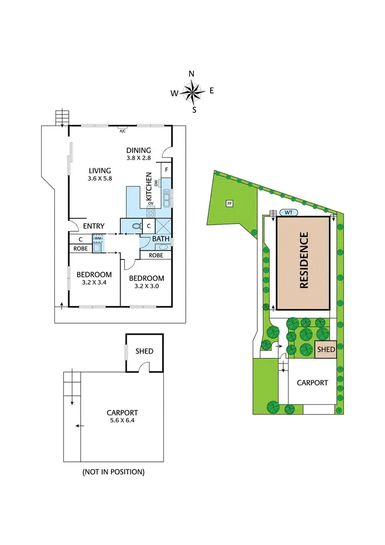 Floorplan of Homely house listing, 1 Haley Street, Diamond Creek VIC 3089