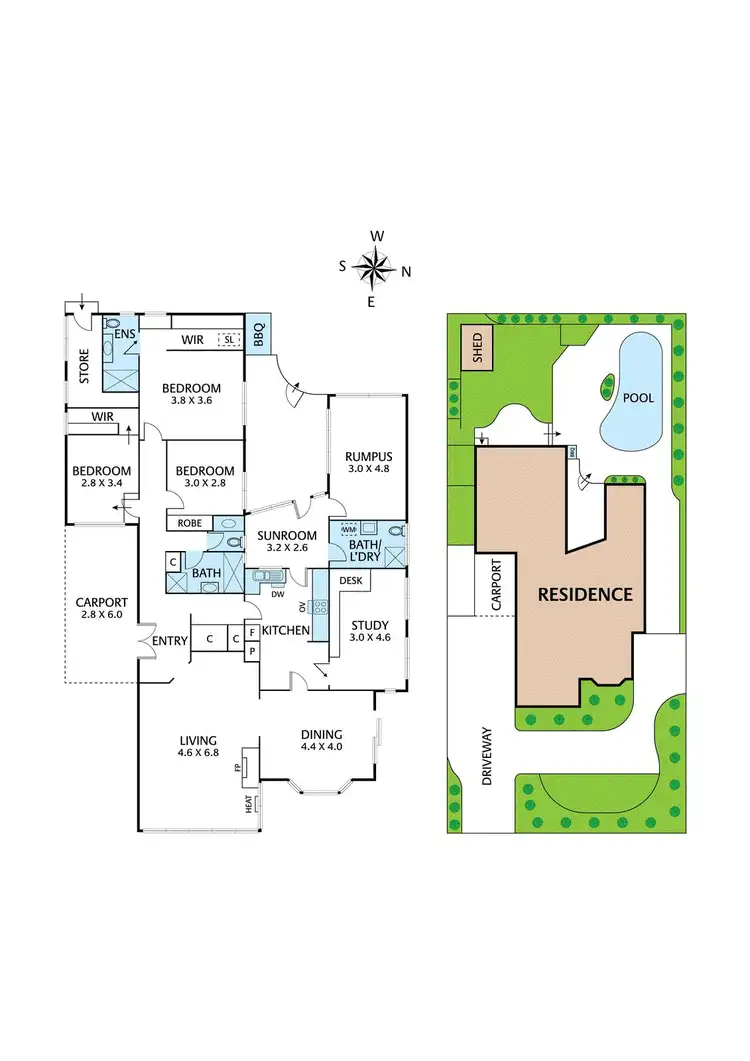 Floorplan of Homely house listing, 59 Burke Road North, Ivanhoe East VIC 3079