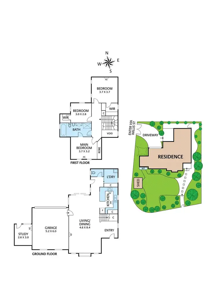Floorplan of Homely house listing, 89 St Helena Road, Greensborough VIC 3088