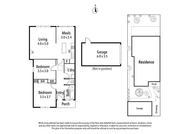 Floorplan of Homely unit listing, 2/46 Green Street, Ivanhoe VIC 3079