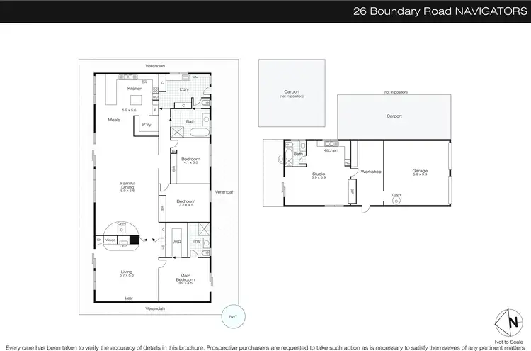 Floorplan of Homely house listing, 26 Boundary Road, Navigators VIC 3352