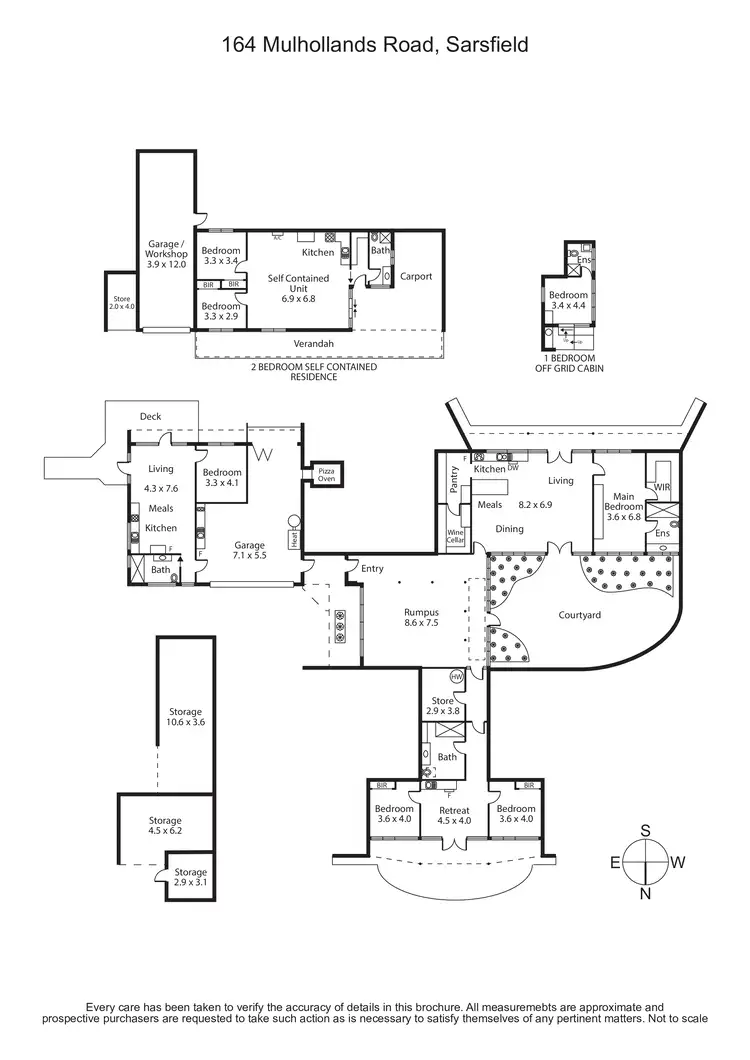 Floorplan of Homely house listing, 164 Mulhollands Road, Sarsfield VIC 3875