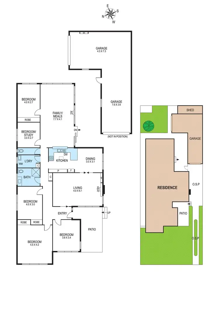 Floorplan of Homely house listing, 14 Marrbridge Road, Moorabbin VIC 3189