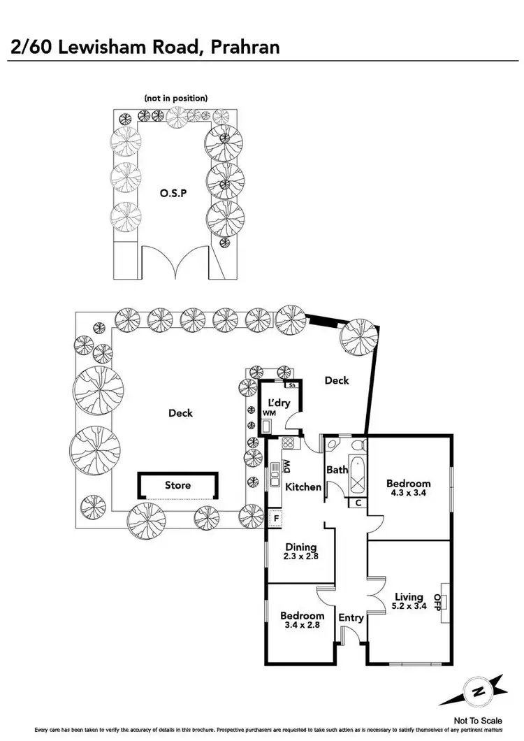 Floorplan of Homely apartment listing, 2/60 Lewisham Road, Prahran VIC 3181