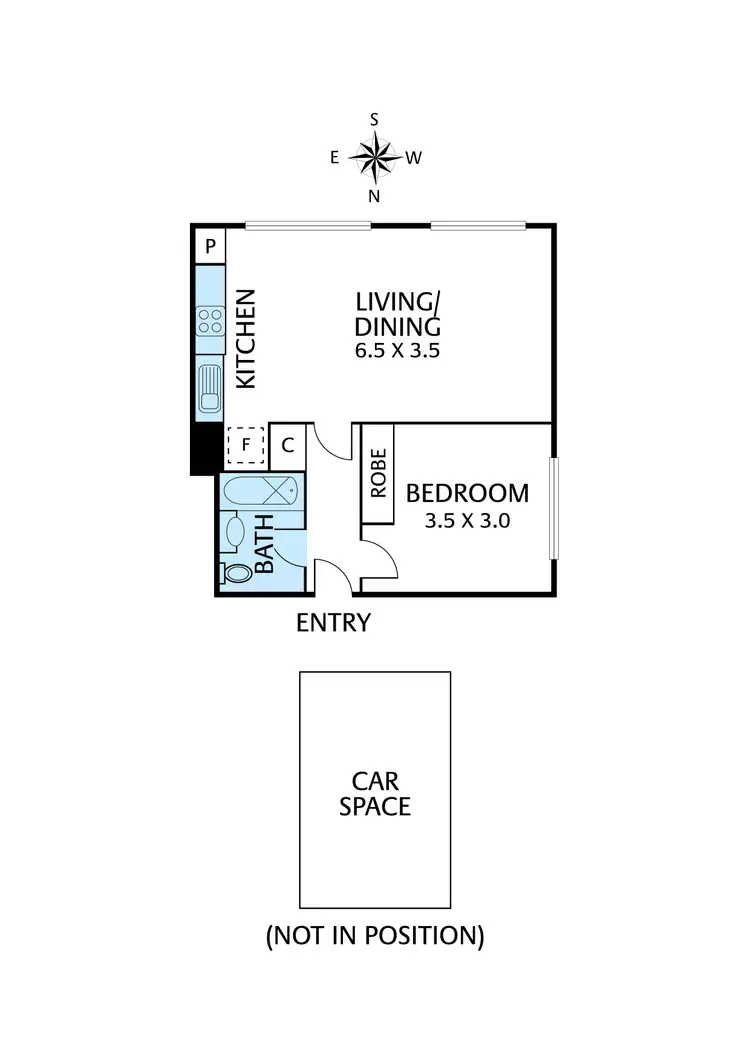 Floorplan of Homely apartment listing, 15/34 Neill Street, Carlton VIC 3053