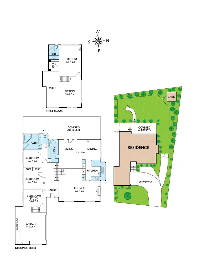 Floorplan of Homely house listing, 2 Ungara Close, Eltham North VIC 3095