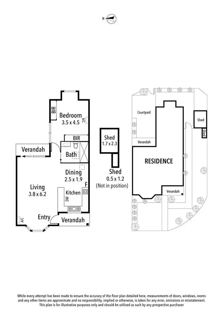 Floorplan of Homely unit listing, 10/4-8 Marie Avenue, Heidelberg Heights VIC 3081