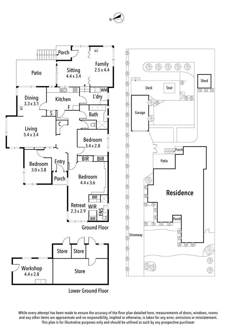 Floorplan of Homely house listing, 170 Mountain View Parade, Rosanna VIC 3084