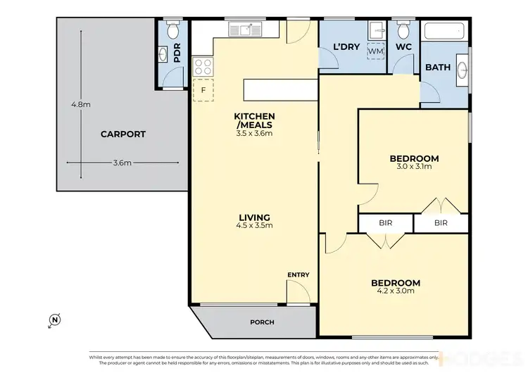 Floorplan of Homely unit listing, 9/9-11 Milone Court, Werribee VIC 3030