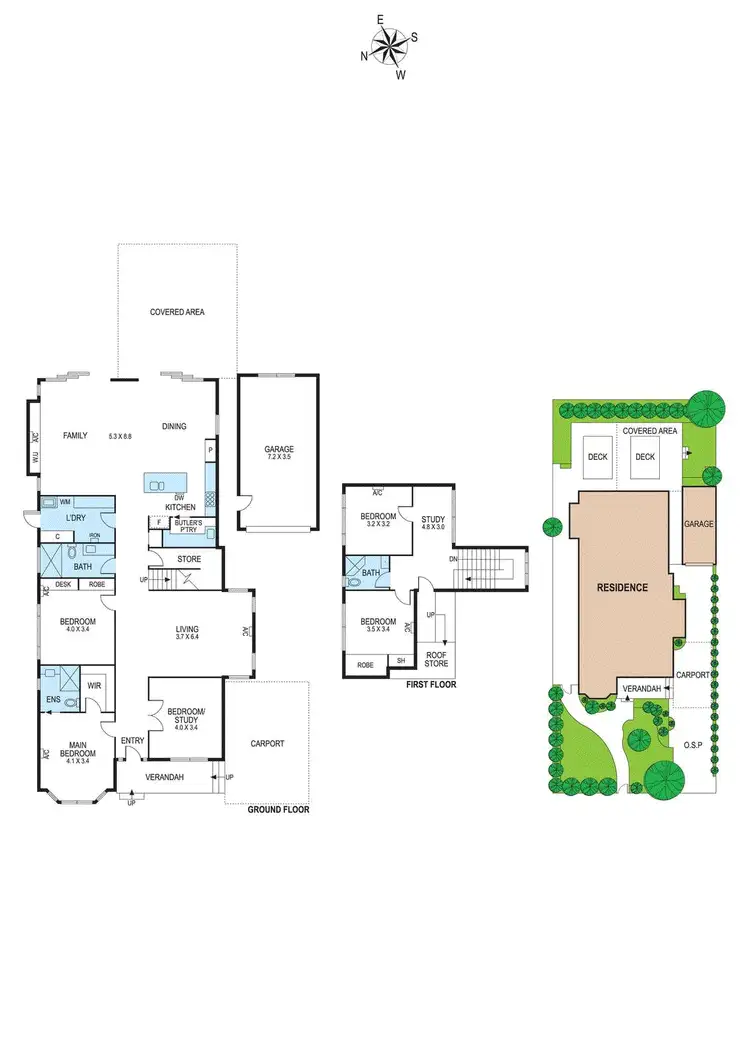Floorplan of Homely house listing, 4 Creswick Grove, Mckinnon VIC 3204
