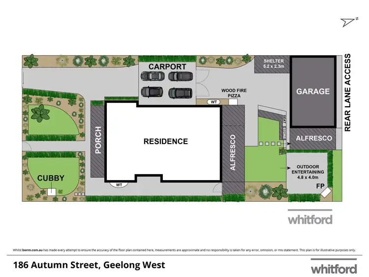 Floorplan of Homely house listing, 186 Autumn Street, Geelong West VIC 3218