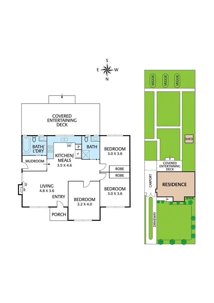 Floorplan of Homely house listing, 77 Altona Street, Heidelberg Heights VIC 3081