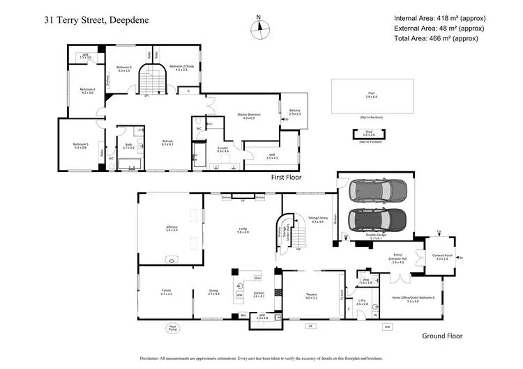 Floorplan of Homely house listing, 31 Terry Street, Deepdene VIC 3103