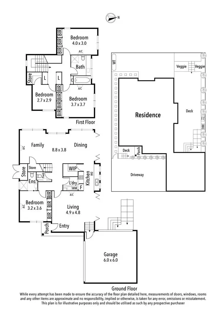 Floorplan of Homely house listing, 9a Ferguson Street, Macleod VIC 3085