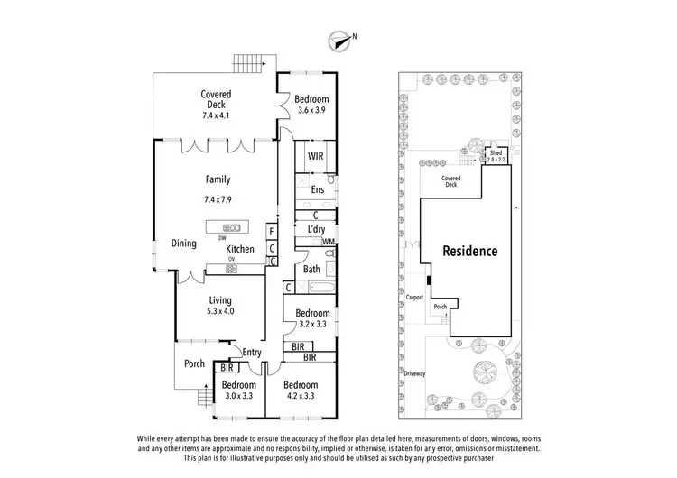 Floorplan of Homely house listing, 6 Rhonda Street, Rosanna VIC 3084