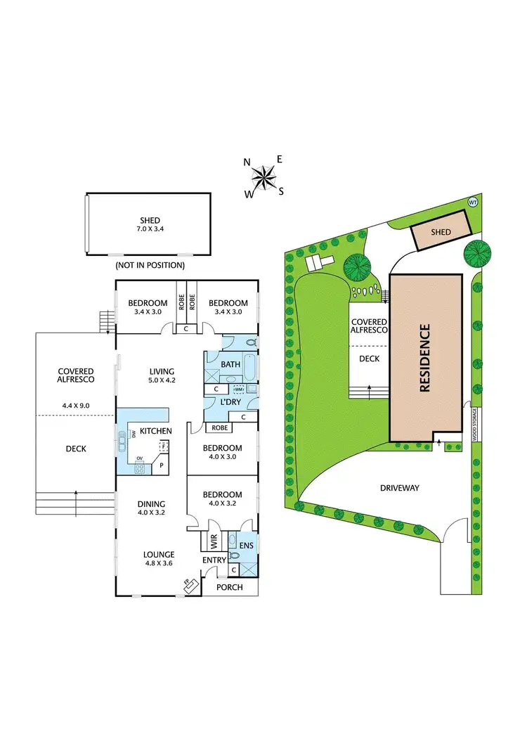 Floorplan of Homely house listing, 2/64 Mountain View Road, Montmorency VIC 3094