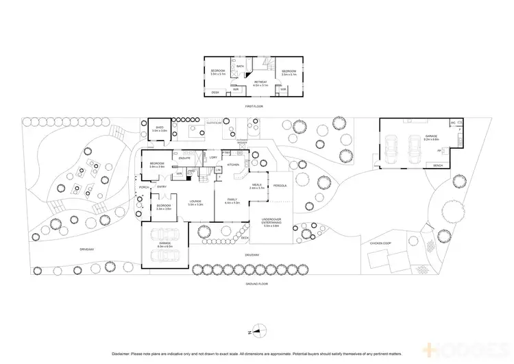 Floorplan of Homely house listing, 9-11 Seawind Place, Ocean Grove VIC 3226