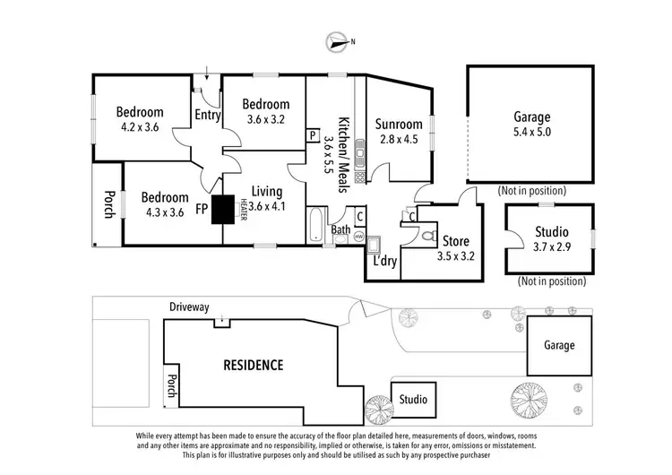 Floorplan of Homely house listing, 87 Kellett Street, Northcote VIC 3070