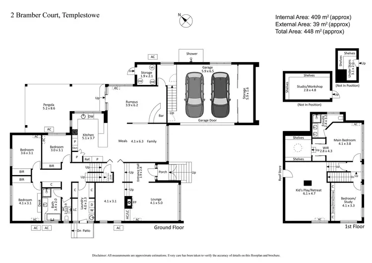 Floorplan of Homely house listing, 2 Bramber Court, Templestowe VIC 3106