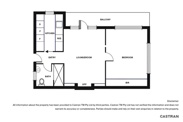 Floorplan of Homely unit listing, 4/54 Rockley Road, South Yarra VIC 3141