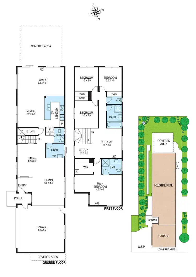 Floorplan of Homely house listing, 20 Kingsland Close, Dingley Village VIC 3172