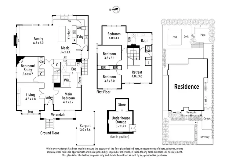 Floorplan of Homely house listing, 20 Hopetoun Grove, Eaglemont VIC 3084