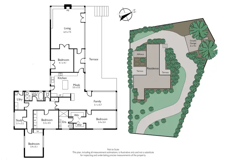Floorplan of Homely house listing, 105 Quinns Parade, Mount Eliza VIC 3930