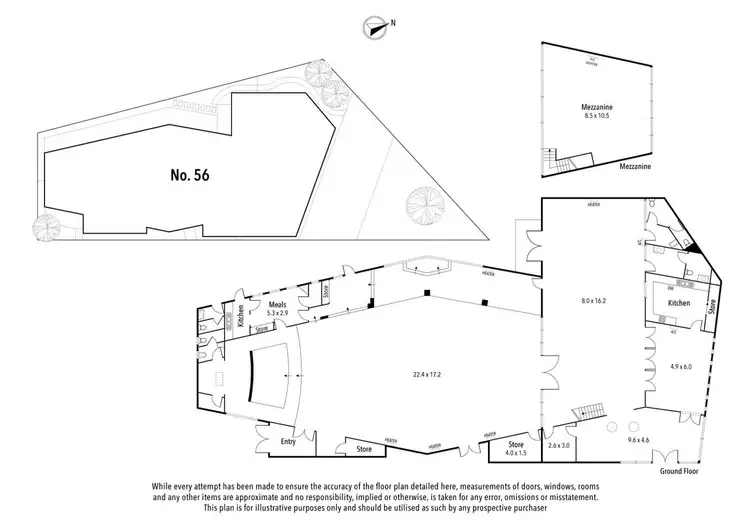 Floorplan of Homely house listing, 56 Wilfred Road, Ivanhoe East VIC 3079