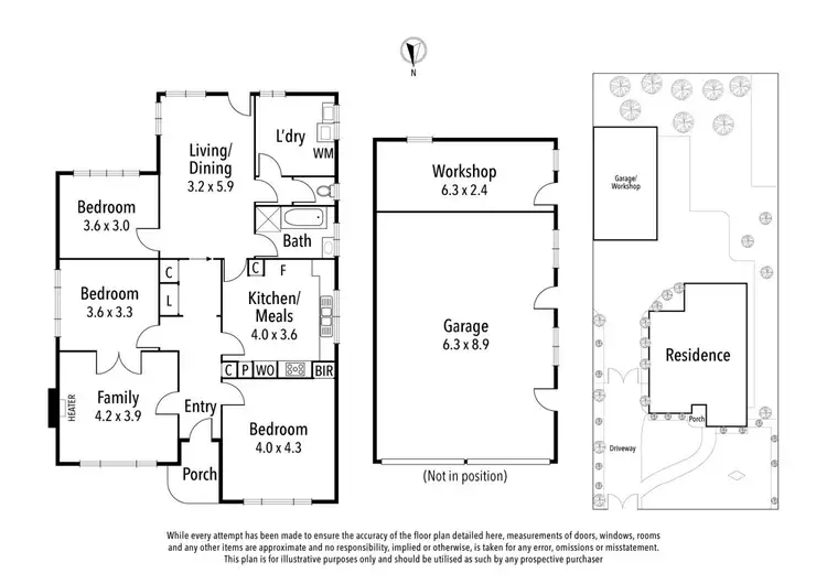 Floorplan of Homely house listing, 19 Jellicoe Street, Ivanhoe VIC 3079