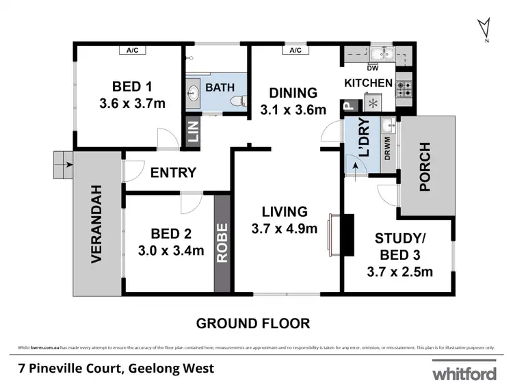 Floorplan of Homely house listing, 7 Pineville Avenue, Geelong West VIC 3218