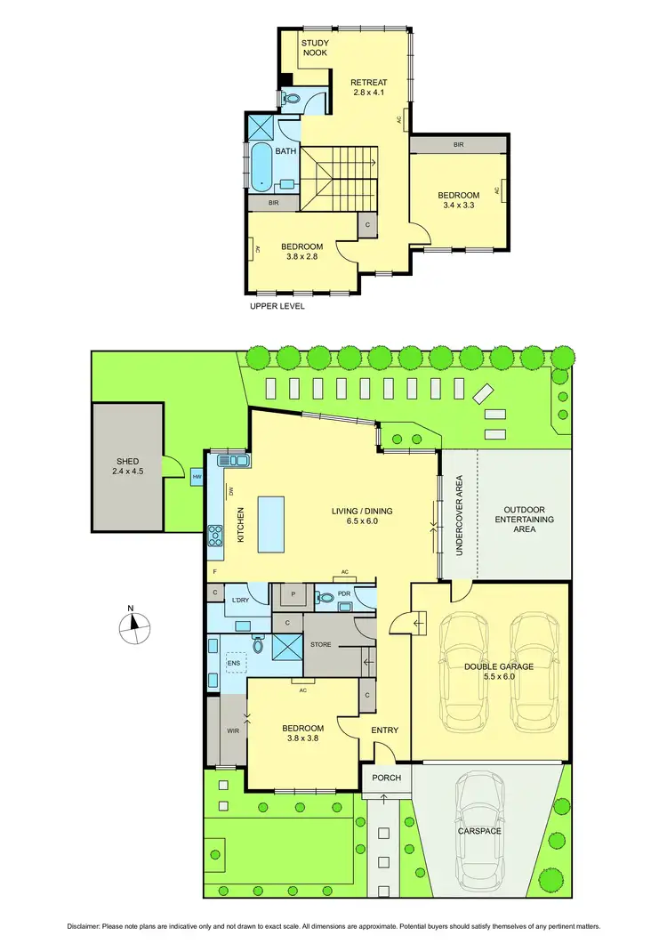Floorplan of Homely townhouse listing, 1B Dewrang Crescent, Blackburn VIC 3130