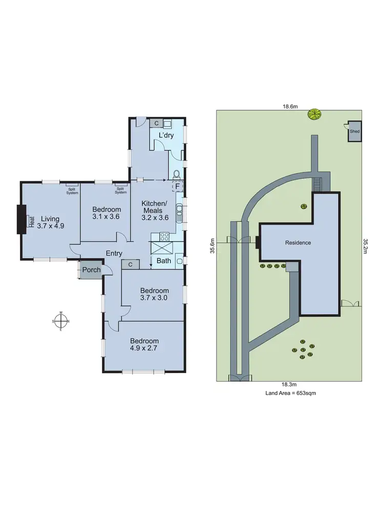 Floorplan of Homely house listing, 12 Wirraway Court, Ashburton VIC 3147