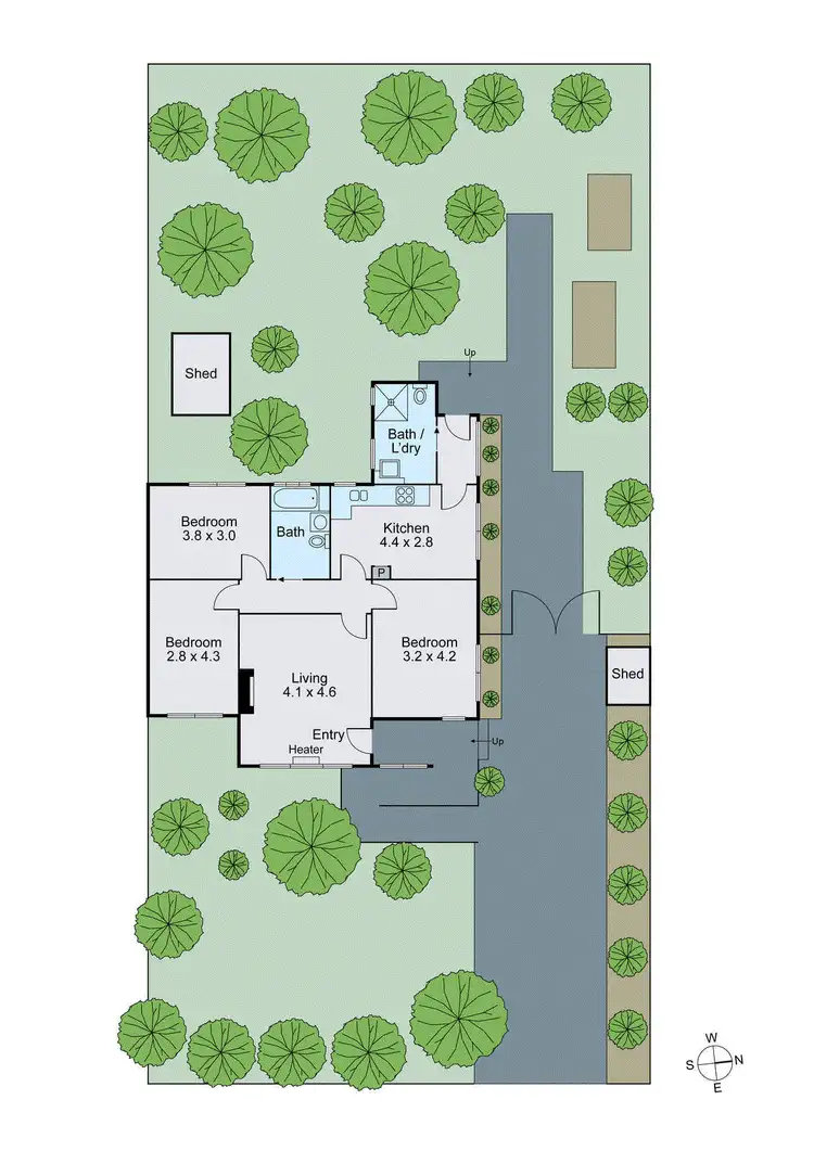 Floorplan of Homely house listing, 24 Burbank Street, Ashburton VIC 3147