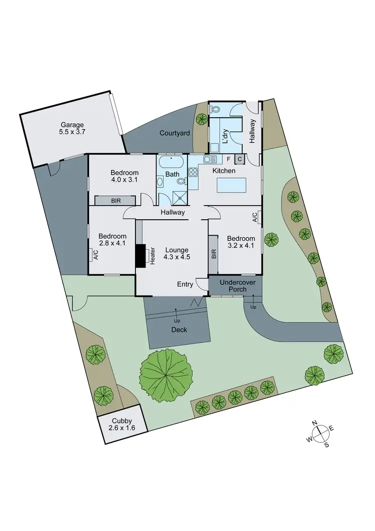 Floorplan of Homely house listing, 15A Lucerne Street, Ashburton VIC 3147