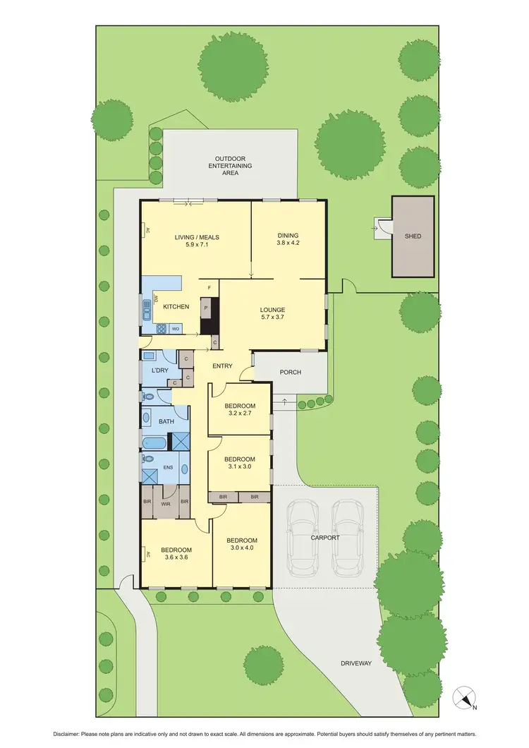 Floorplan of Homely house listing, 14 Curnola Avenue, Doncaster VIC 3108