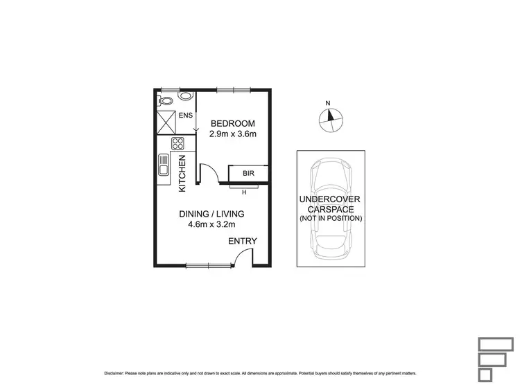 Floorplan of Homely apartment listing, 11/34 Lillimur Road, Ormond VIC 3204