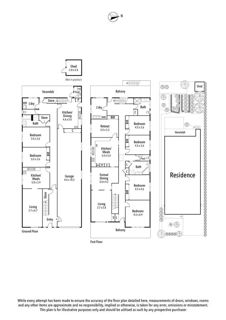 Floorplan of Homely house listing, 163 Mountain View Parade, Rosanna VIC 3084