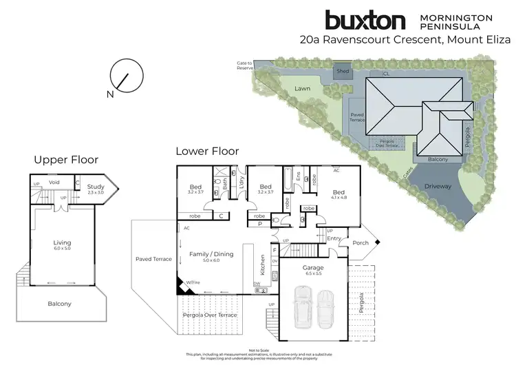 Floorplan of Homely house listing, 20A Ravenscourt Crescent, Mount Eliza VIC 3930
