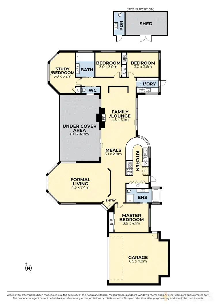Floorplan of Homely house listing, 43 Goegan Street, Werribee VIC 3030