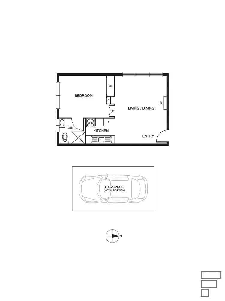 Floorplan of Homely apartment listing, 1/18 Orange Grove, Balaclava VIC 3183