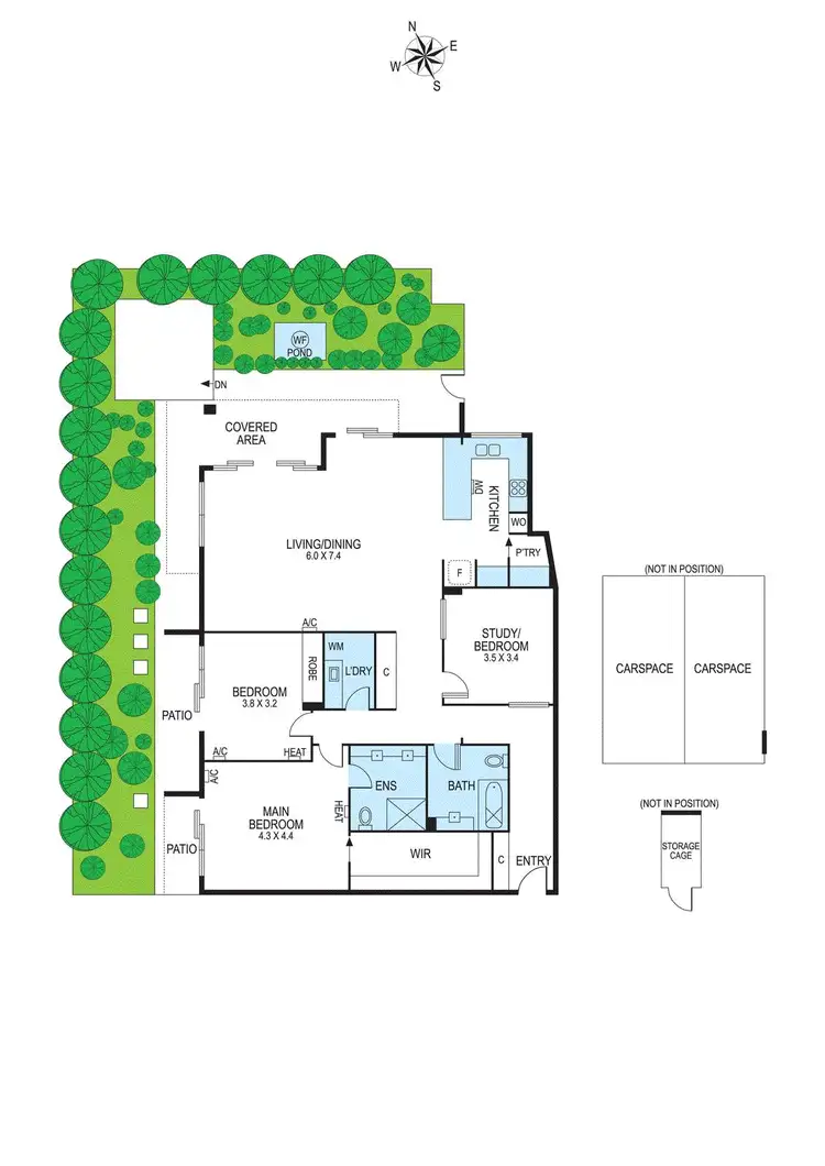 Floorplan of Homely apartment listing, 1/8-10 Durrant Street, Brighton VIC 3186