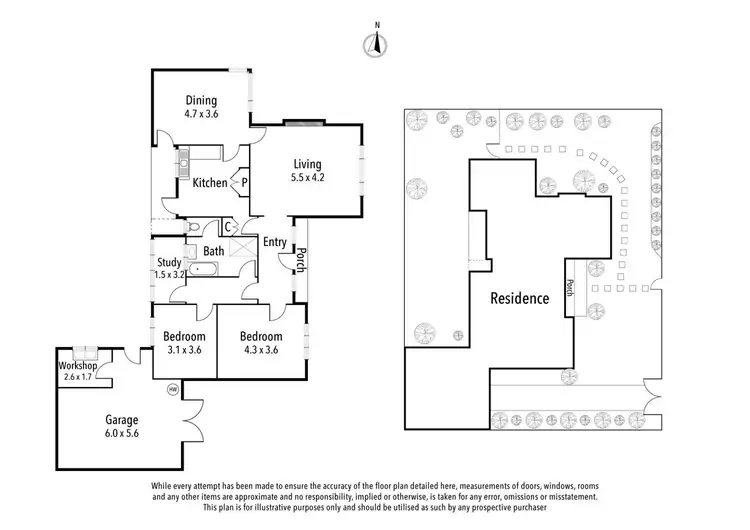 Floorplan of Homely house listing, 1A Ridgeway Avenue, Kew VIC 3101