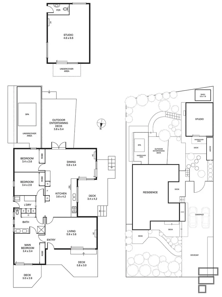 Floorplan of Homely house listing, 37 Dunstone Drive, Rosebud VIC 3939