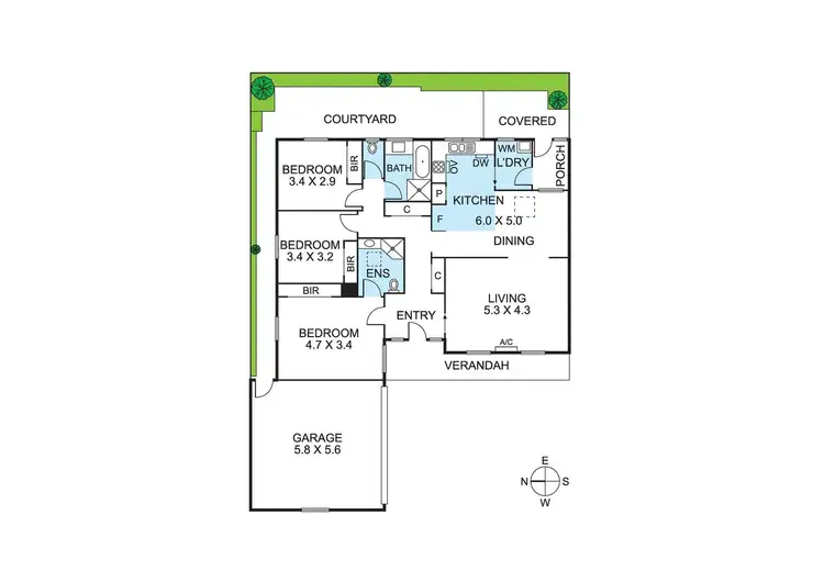 Floorplan of Homely unit listing, 4/65 Royal Avenue, Sandringham VIC 3191